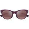 Maui Jim Hulahe 52mm Polarizedplus2® Rectangular Sunglasses