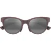 Maui Jim Hulahe 52mm Polarizedplus2® Rectangular Sunglasses In Brown