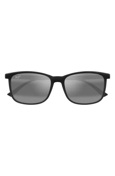 Maui Jim Hulili 57mm Polarized Rectangular Sunglasses