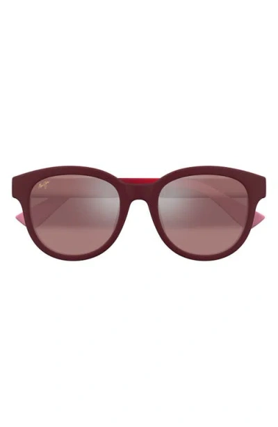 Maui Jim Ihupani Af 53mm Polarizedplus2® Round Sunglasses