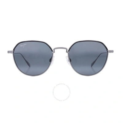 Maui Jim Island Eyes Nuetral Grey Round Unisex Sunglasses 859-11b 50