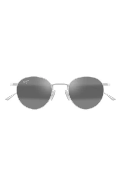 Maui Jim Kaapeha 48mm Small Polarizedplus2® Round Sunglasses