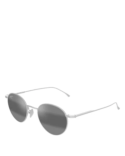 MAUI JIM KAAPEHA ROUND SUNGLASSES, 48MM