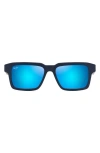 Maui Jim Kahiko Sunglasses In Matte Dark Blue