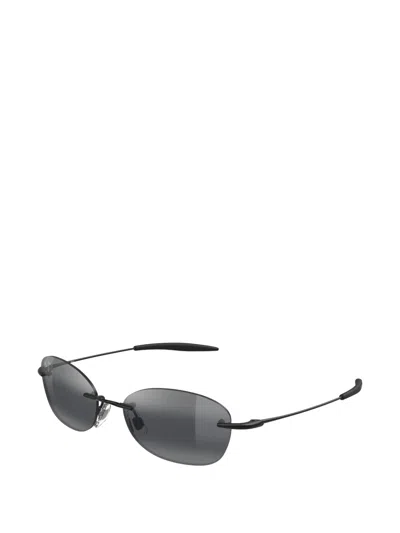 Maui Jim Kaila Rimless Sunglasses In Gray