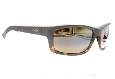 Pre-owned Maui Jim Kanaio Coast Hcl Bronze Polarize Tortoise Sunglasses H766-10mf $279