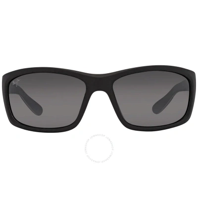 Maui Jim Square-frame Sunglasses In Black / Blue / Grey / White