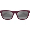 Maui Jim Kapii 54mm Gradient Polarizedplus2® Square Sunglasses In Purple/neutral Grey