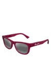 Maui Jim Kaulike Square Sunglasses, 53mm In Transparent Fuchsia