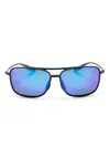 Maui Jim Kaupo Gap Square-frame Sunglasses In Blue