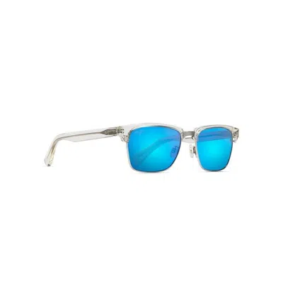 Maui Jim Kawika B257-05cr Sunglasses In Transparent