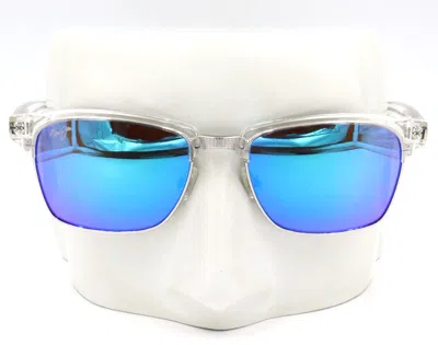 Pre-owned Maui Jim Kawika Crystal Blue Hawaii Sunglasses 54mm B257-05cr $319 In Clear