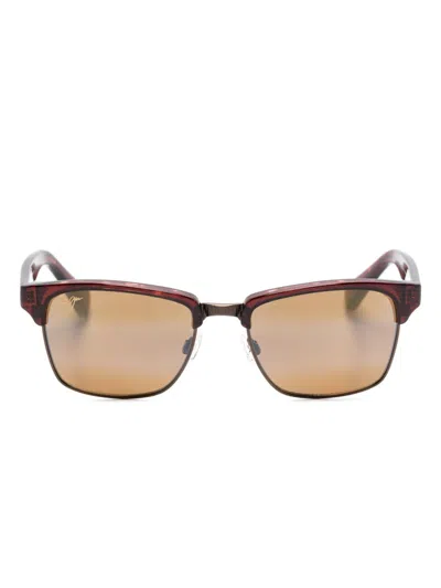 Maui Jim Kawika Sunglasses In Brown