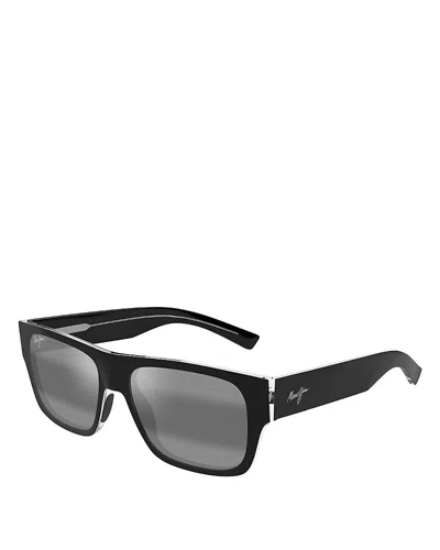 MAUI JIM KEAHI RECTANGULAR SUNGLASSES, 56MM