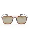 Maui Jim Keokea Tortoiseshell Pilot Sunglasses In Brown