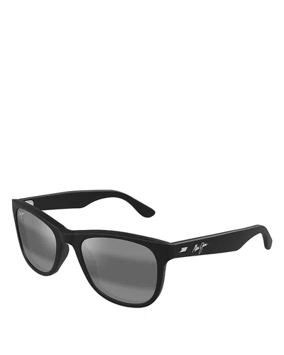 MAUI JIM KIKONIA XL RECTANGLE SUNGLASSES, 56MM