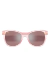 Maui Jim Kioppa 54mm Polarizedplus2® Butterfly Sunglasses In Pink/maui Rose