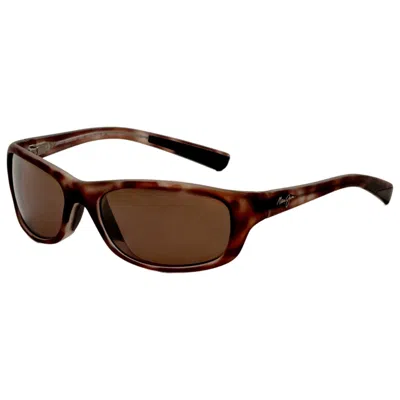 Maui Jim Kipahulu Unisex Sunglasses In Brown
