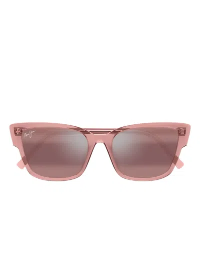 Maui Jim Kou Cat-eye Sunglasses In Pink