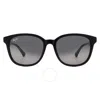 Maui Jim Ku'ikahi Neutral Grey Square Unisex Sunglasses Gs647-14a 55