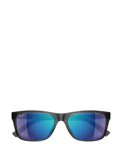 Maui Jim Kōwelo Rectangular-frame Sunglasses In Pink