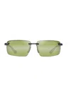 Maui Jim Unisex Laulima Polarized Sunglasses, Mj000749 In Green
