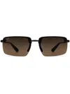 Maui Jim Laulima Shiny Dark Havana In Brown