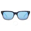Maui Jim Likeke Blue Hawaii Rectangular Unisex Sunglasses B894-03 54