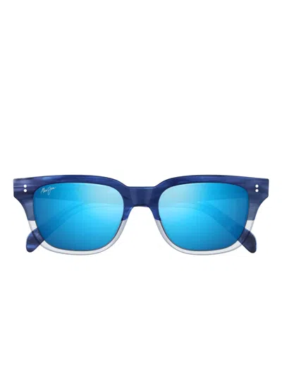 Maui Jim Likeke Sunglasses In Blue