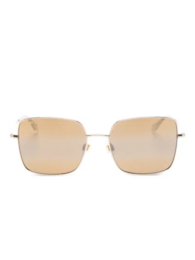 Maui Jim Lipine 方框太阳眼镜 In Gold