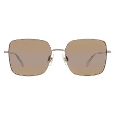 Maui Jim Lipine Pure Hcl Bronze Square Ladies Sunglasses H590-16 55 In Brown