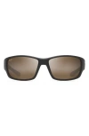 Maui Jim Local Kine H810-25mc In Dk Brown/tan/cream