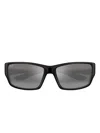 Maui Jim Local Kine Rectangular Sunglasses In Black