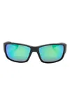 Maui Jim Local Kine Square-frame Sunglasses In Black