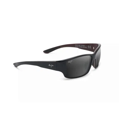 Maui Jim Local Kine Neutral Grey Wrap Unisex Sunglasses 810-07e 61 In Crl
