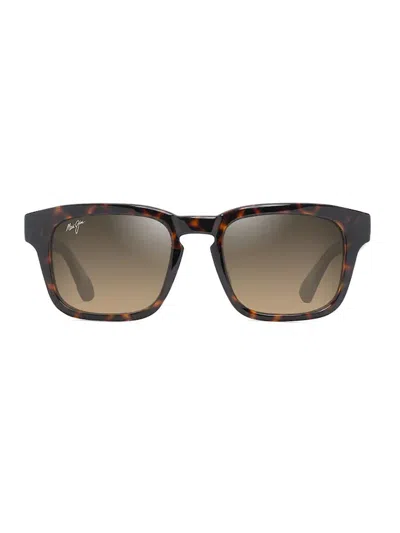 Maui Jim Maluhia Tortoiseshell Square Frame Sunglasses