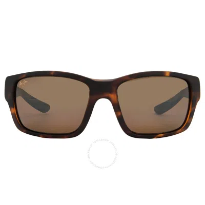 Maui Jim Mangroves Hcl Bronze Wrap Men's Sunglasses H604-10 60