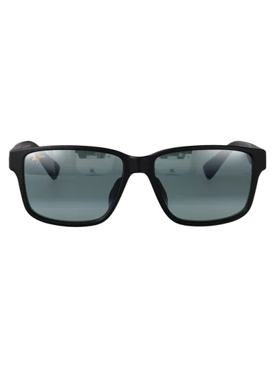 Maui Jim Matte Black Nylon Sunglasses