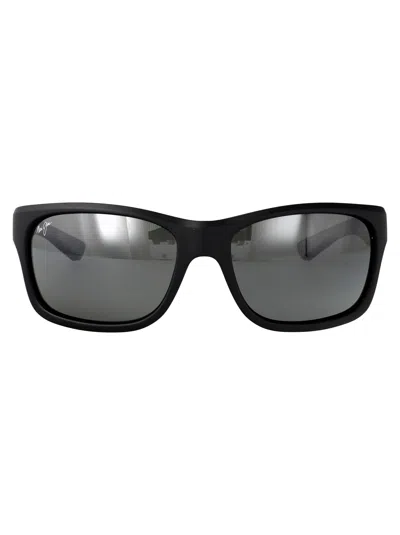 Maui Jim Matte Black Nylon Sunglasses