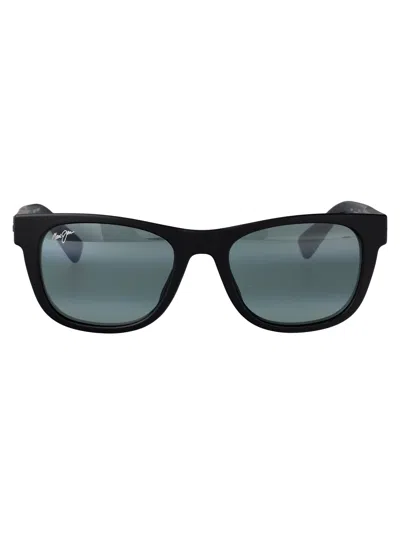 Maui Jim Matte Black Nylon Sunglasses