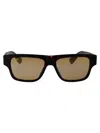 Maui Jim Matte Dark Havana Acetate Sunglasses In Brown