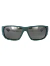 Maui Jim Matte Dark Military Green Acetate Sunglasses