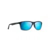 Maui Jim Onshore Polarized Rectangular Sunglasses, 58mm
