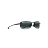 Maui Jim Sandy Beach 408-02 In Blue