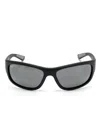 Maui Jim Kanaio Coast Polarized Sunglasses In 黑色