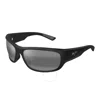 Maui Jim Ma'ukele Neutral Grey Wrap Men's Sunglasses 682-02 64