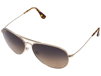Maui Jim Mavericks Sport Sunglasses Gold: One Size In Multi
