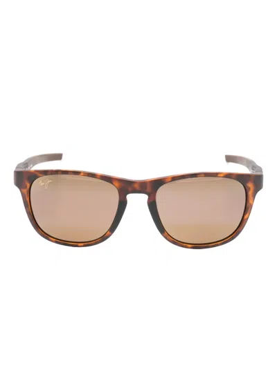 Maui Jim Melemele 方框太阳眼镜 In Brown