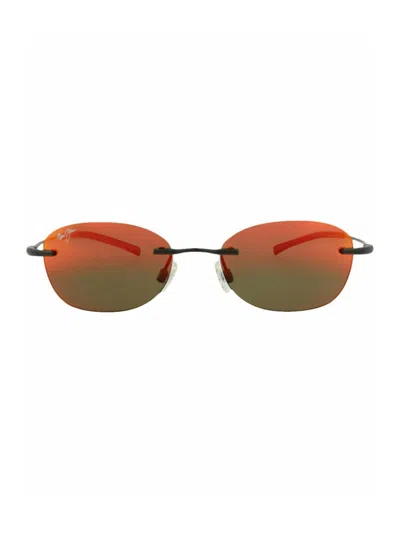 Maui Jim Memory Metal Round Oval Sunglasses In Multi