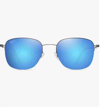 Maui Jim Men's And Women's Crater Rim Polarized Classic Sunglasses In Blue Hawaii In Multi